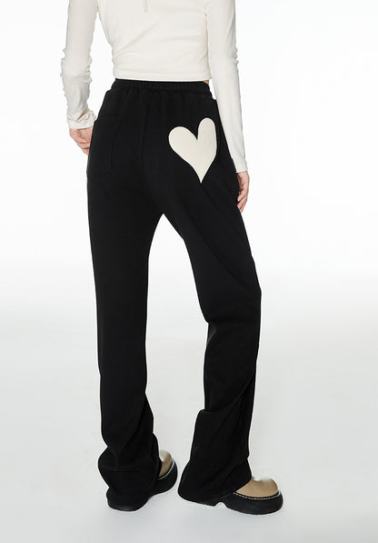 Heart Patch Sweatpants NA4743