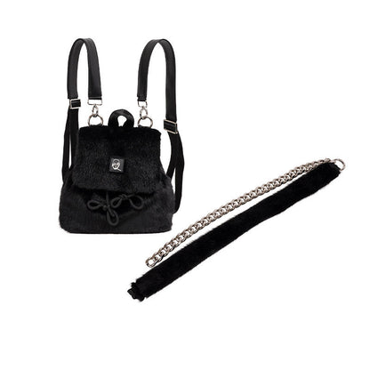 Fake Fur Mini Backpack NA8439