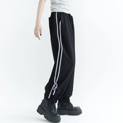 Wide-leg Ribbon Sweatpants NA2752