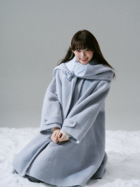 Flower Accent Coat NA8861