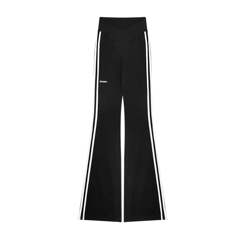 Side Stripes Micro Flare Pants NA3776