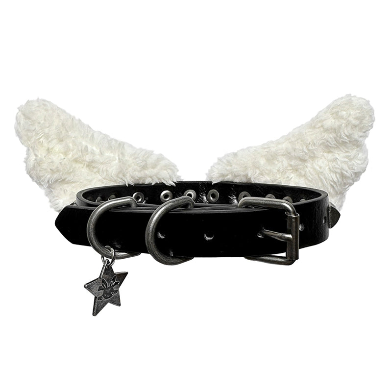 Angel Wing Studded Choker NA6669