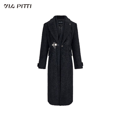 Woolen Flurry Long Coat NA5041