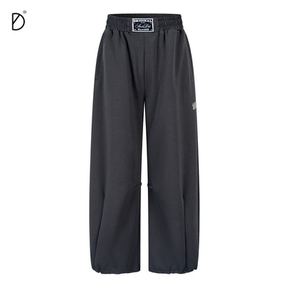 Off-Shoulder Oversize Sweatshirt & Adjustable Hem Sweatpants Setup NA8933