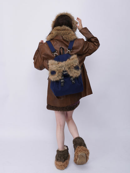 Fur Design Backpack NA8398