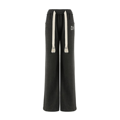 High Waist Sporty Straight Sweatpants NA5128