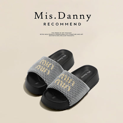 Mesh Strap Sporty Sandals NA8655