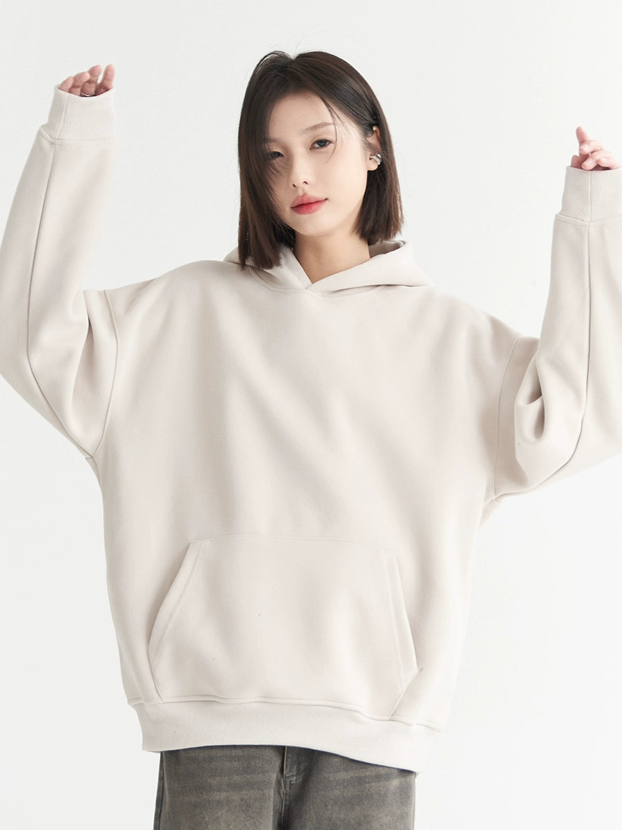 Simple Basic Oversize Hoodie NA2759