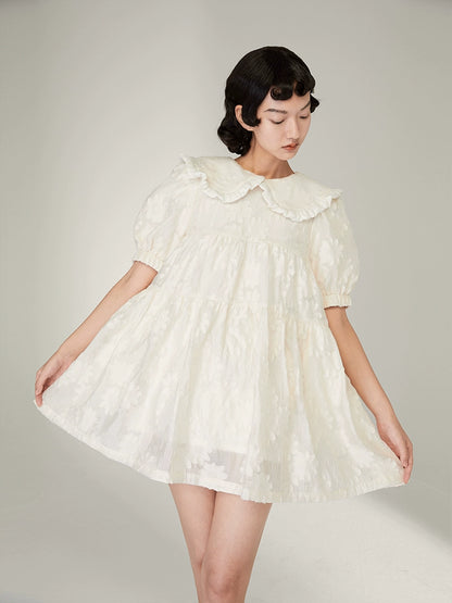 Ruffle Collar Dress NA5430