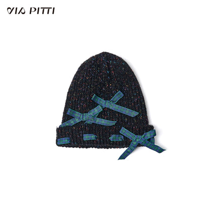 Small Woolen Knit Beanie NA5106