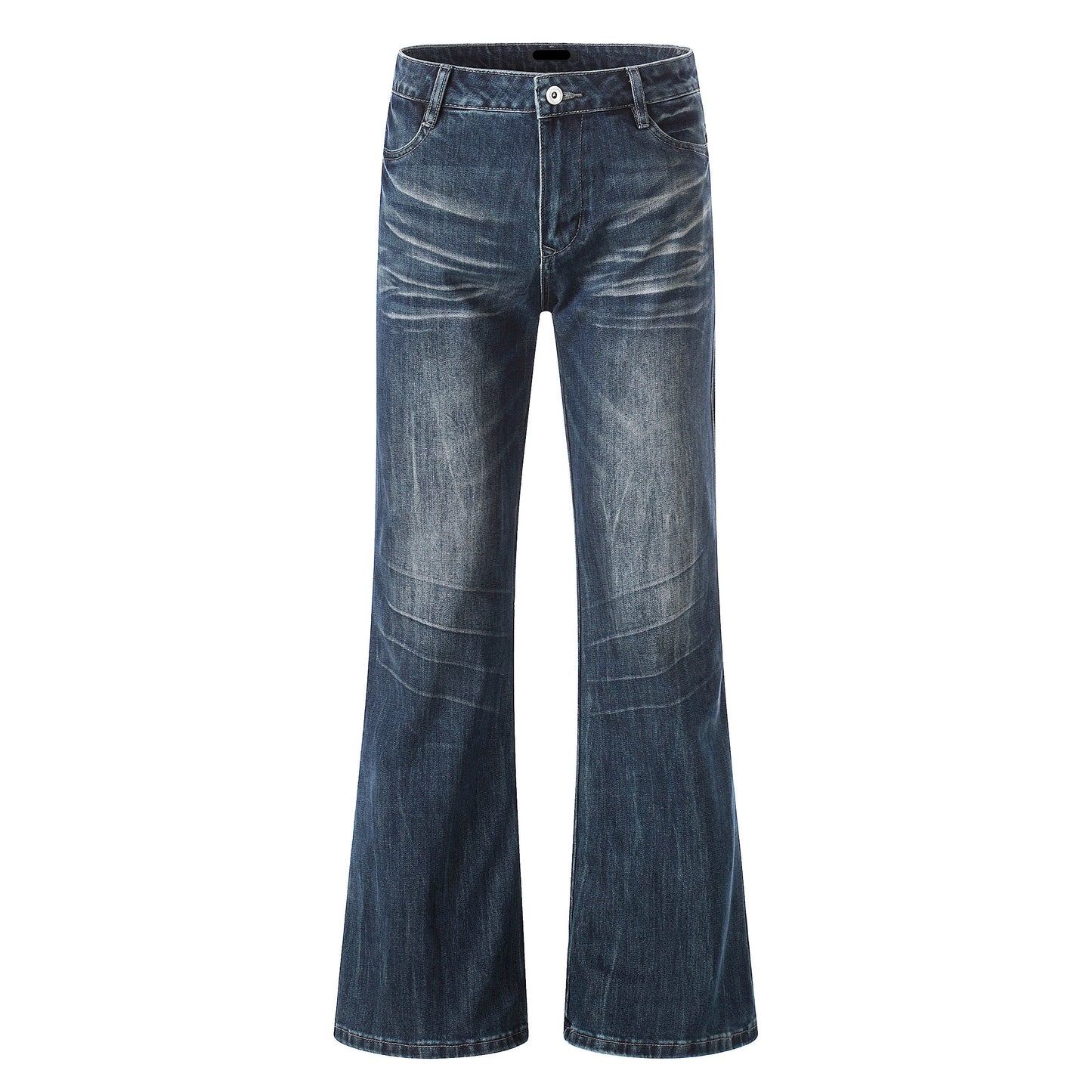 Washed Fade Flare Denim Jeans NA9177