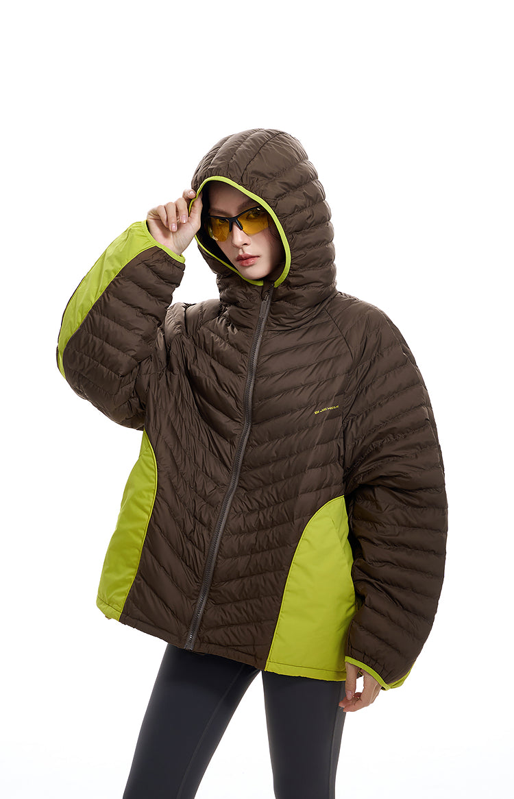 Lightweight Hooded Down Jacket NA6118