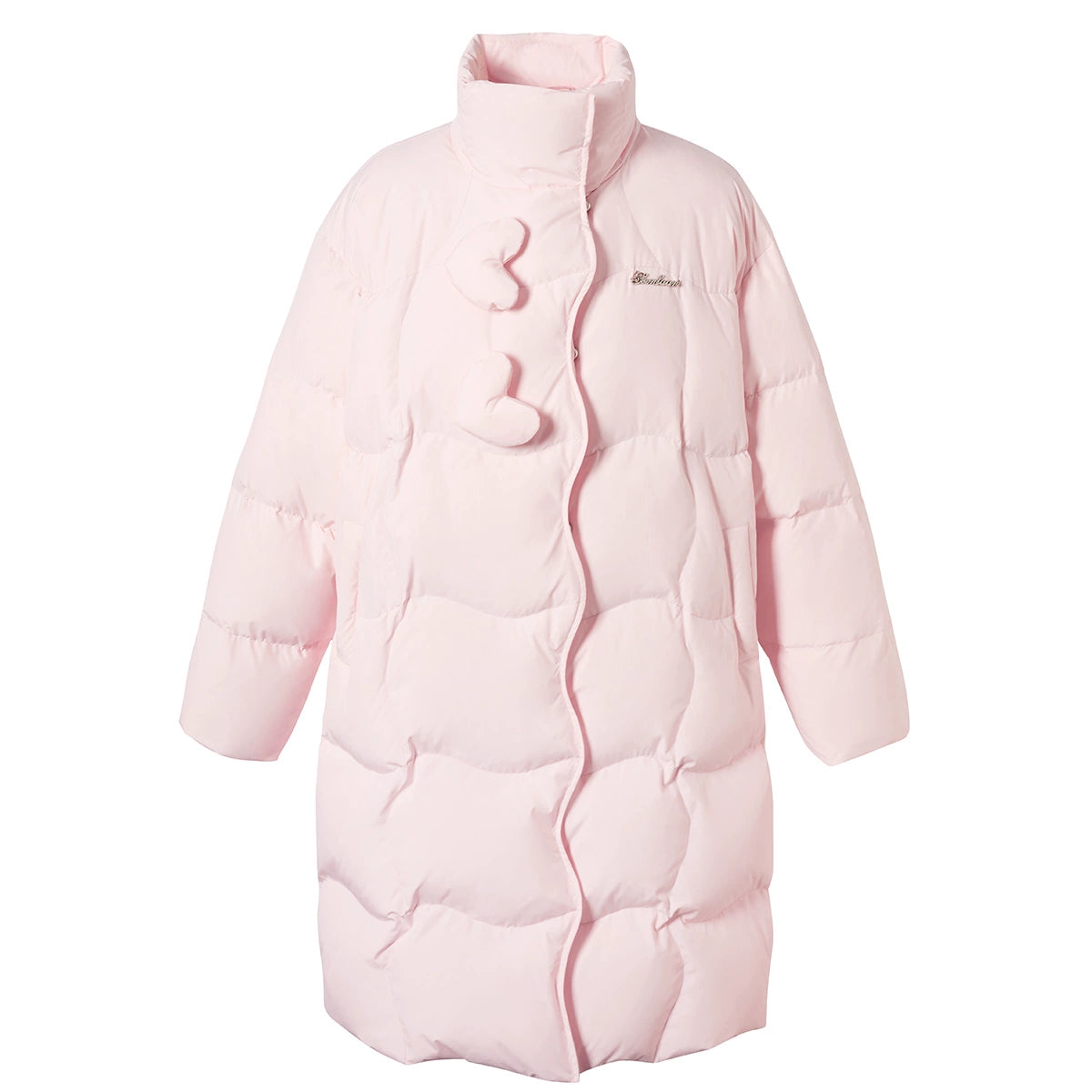 Oversize Long White Duck Down Coat NA6935