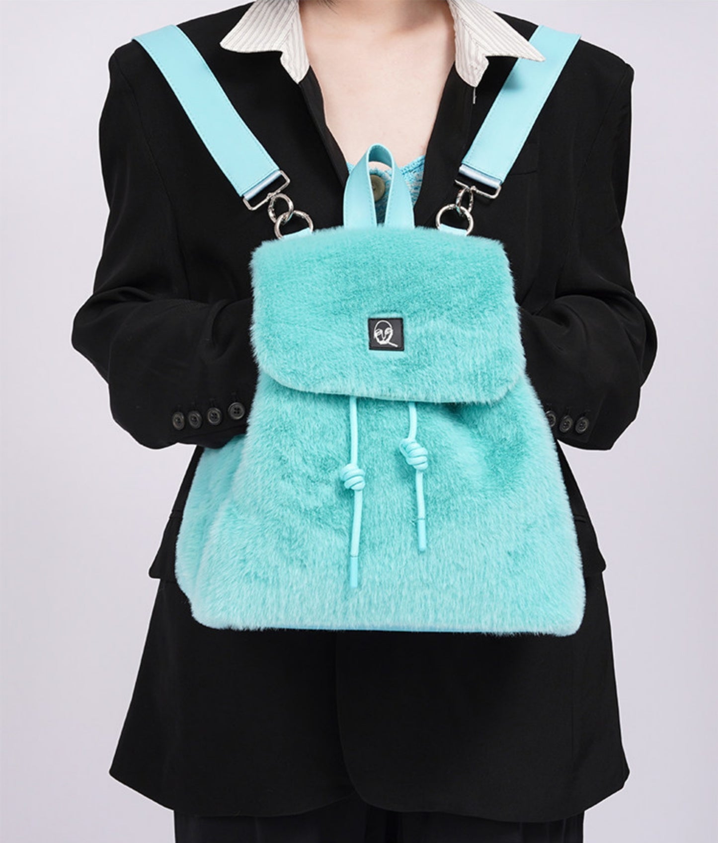 Fake Fur Mini Backpack NA8439