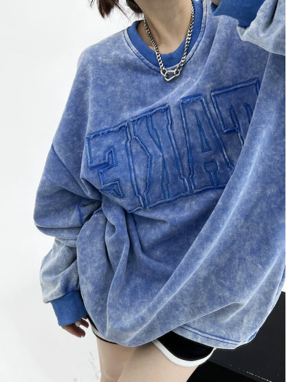 Washed Oversized Sweatshirt NA2770