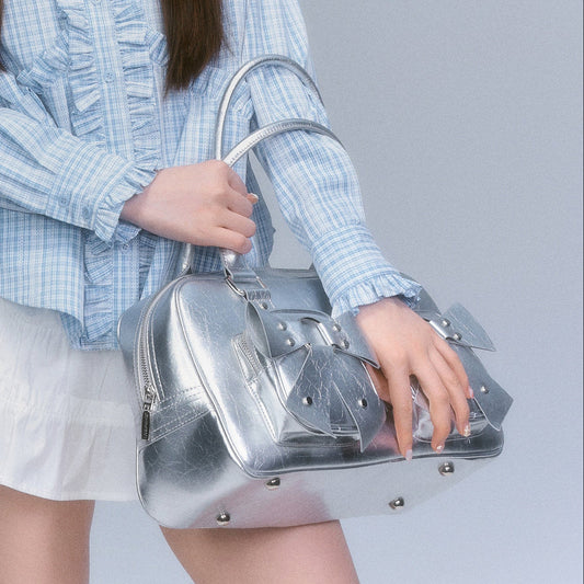 Liquid Bow Punk Bowling Tote Bag NA8804