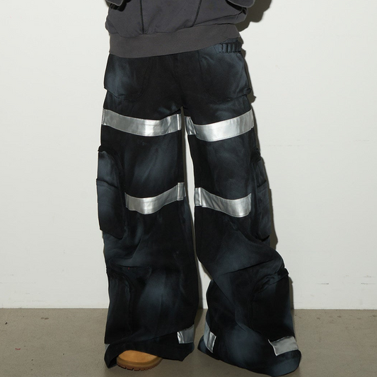 Reflective Stripe Cargo Pants NA9091