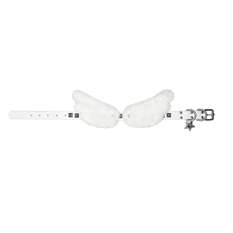 Angel Wing Studded Choker NA6669