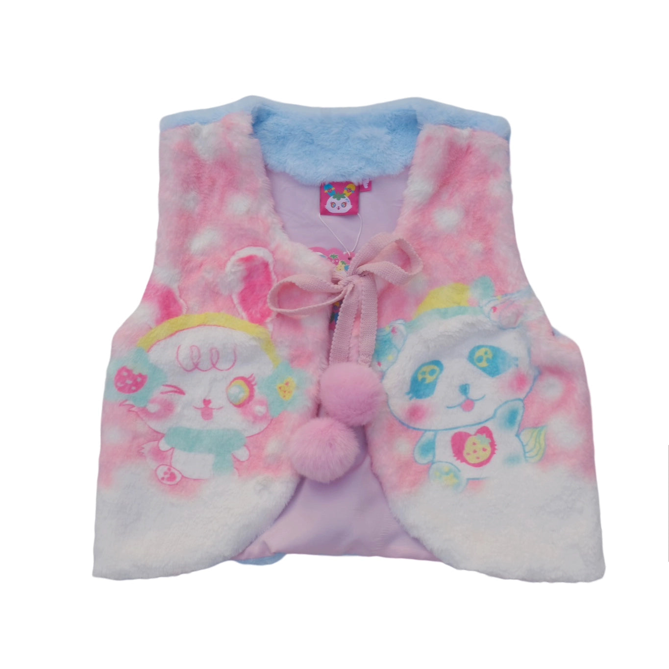 Rabbit Heart Plush Vest NA6534