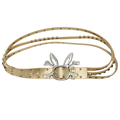 Rabbit Skull Belt NA6662