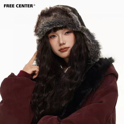 NA8872 Many fans of FreeCenter chased and asked about the winter warm atmosphere artifact Lei Feng hat NA8872