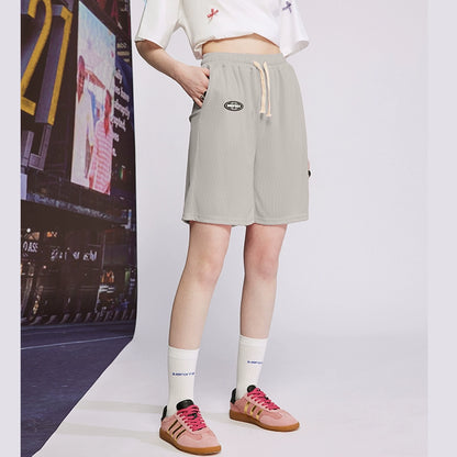 Thin High Waist Sporty Short Pants NA3408