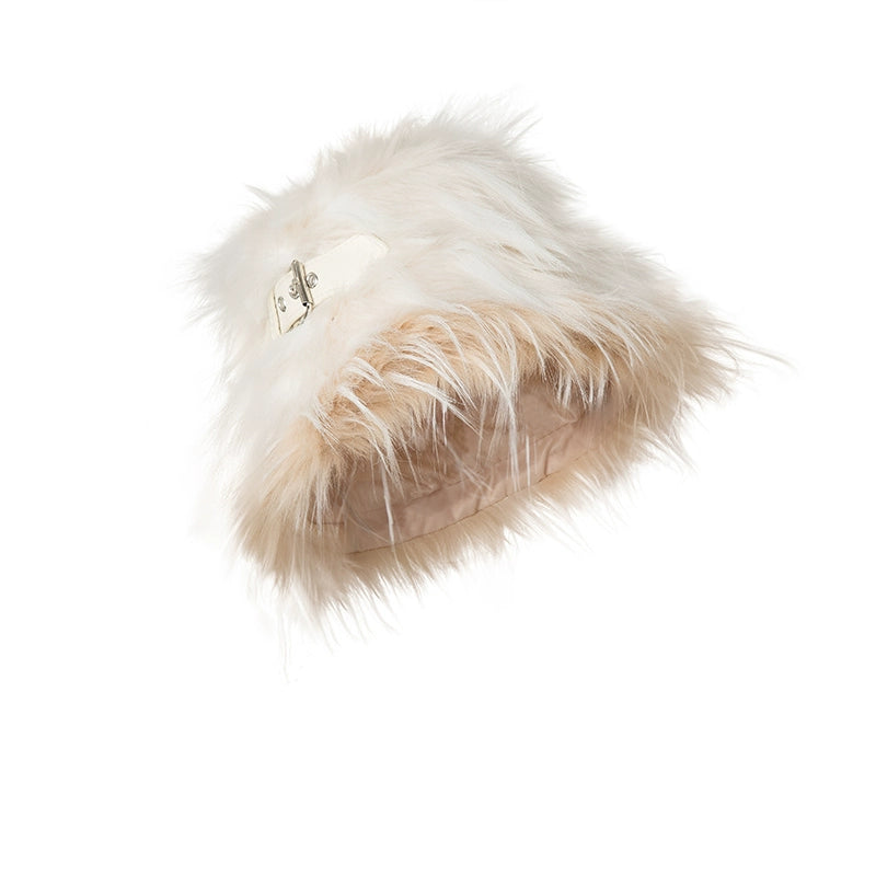 Buckle Furry Hat NA5993