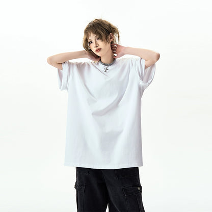 Oversize Basic Short Sleeve T-shirt NA2956