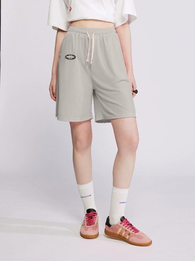 Thin High Waist Sporty Short Pants NA3408