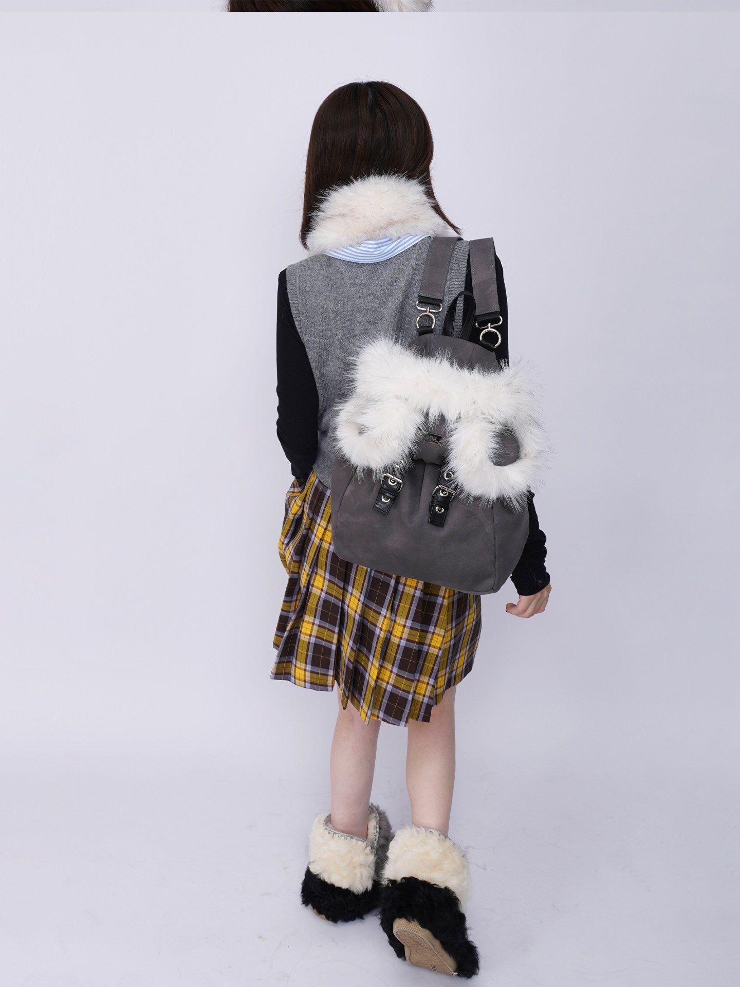 Fur Design Backpack NA8398