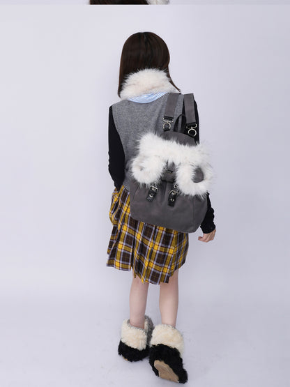 Fur Design Backpack NA8398