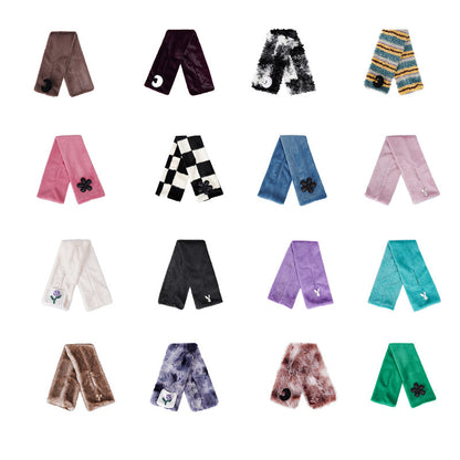 Original Design Thickened Plush Scarf NA8421