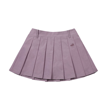 Pleats Short A-Line Skirt NA2545