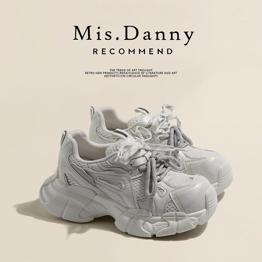 Platform Chunky Sole Lace-Up Sneakers NA8743