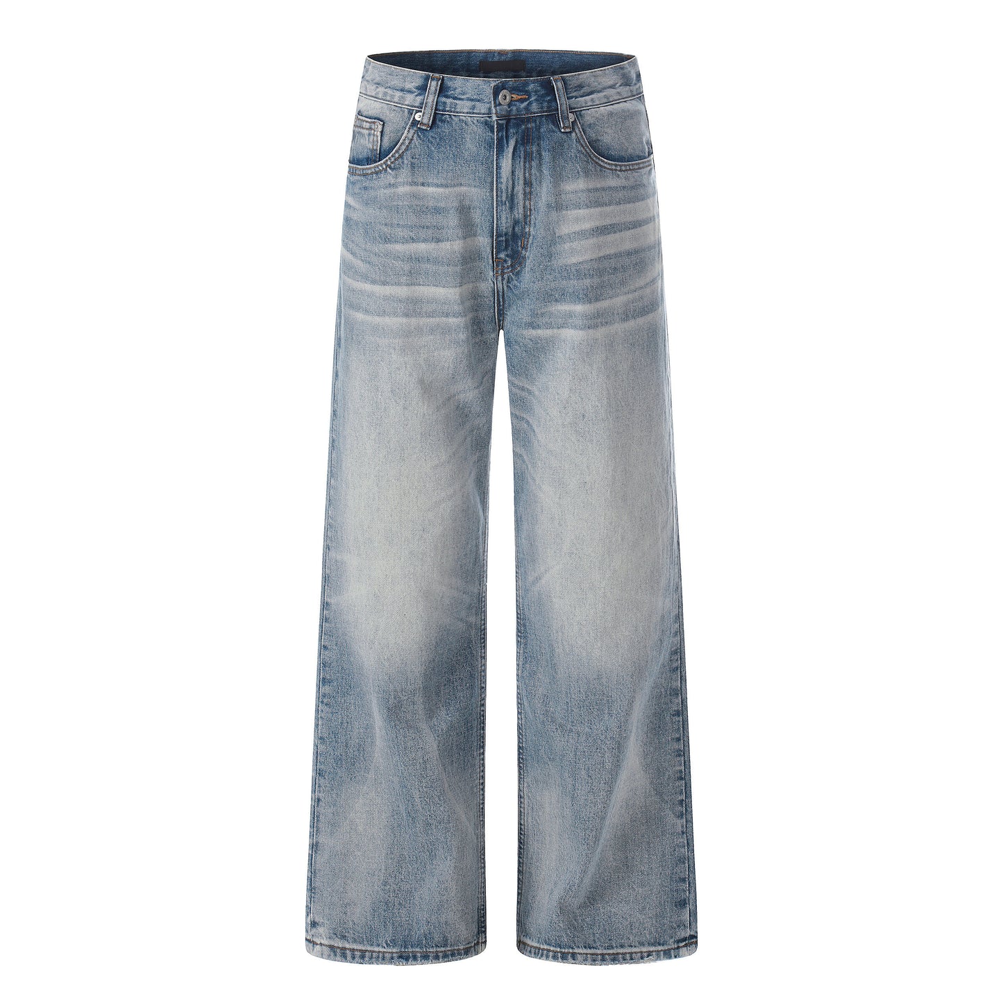 Washed Wide Leg Denim Jeans NA9189