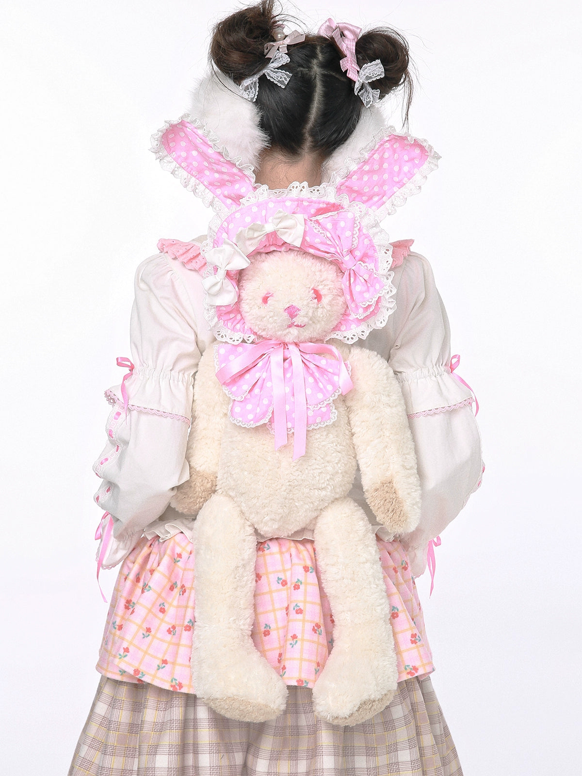 Plush Rabbit Doll Backpack NA6523