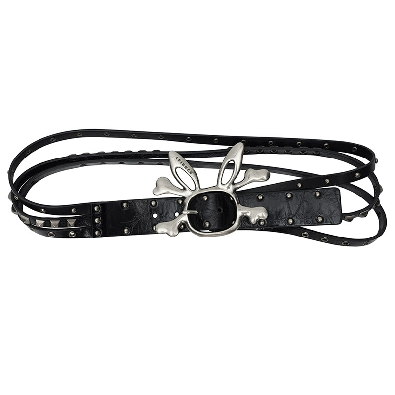 Rabbit Skull Belt NA6662