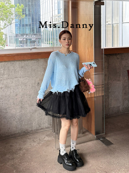 Metal Buckle Platform Round Toe Lace-Up Heeled Shoes NA8760