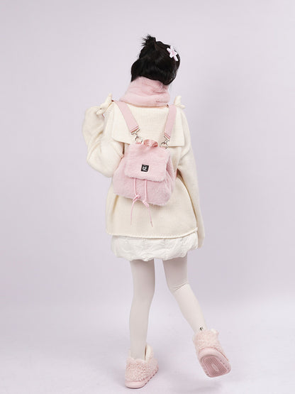 Fluffy Y2K One Shoulder Backpack NA8430