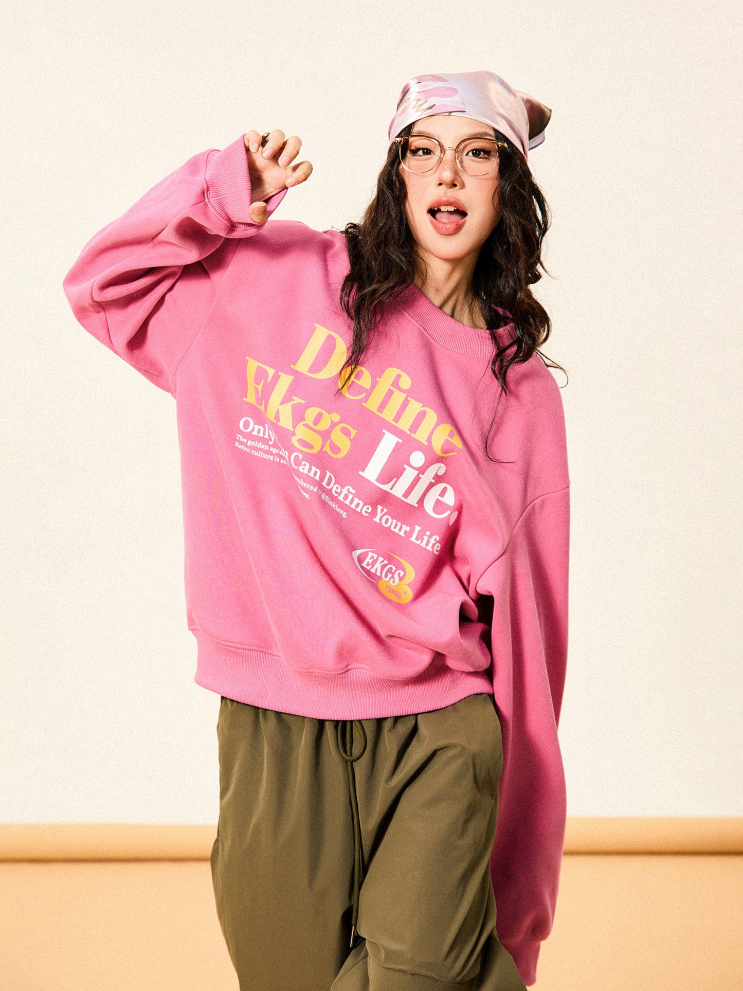 Oversize Graphic Sweatshirt NA9398