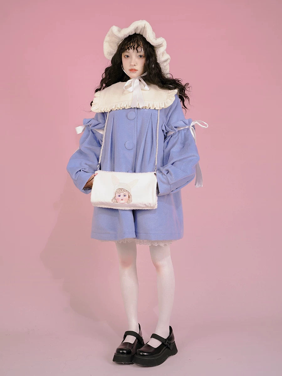 Print Plush Pearl Neck Warmer NA8319