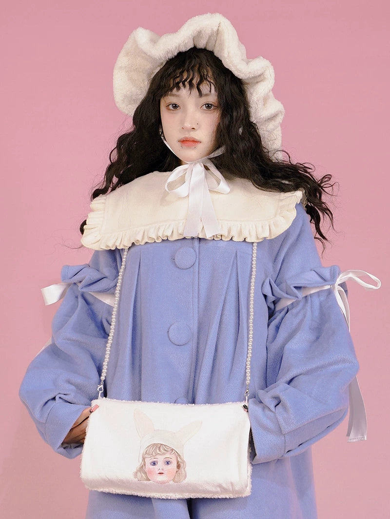 Print Plush Pearl Neck Warmer NA8319