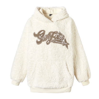 Towel Embroidery Fleece Pullover Hoodie NA6900