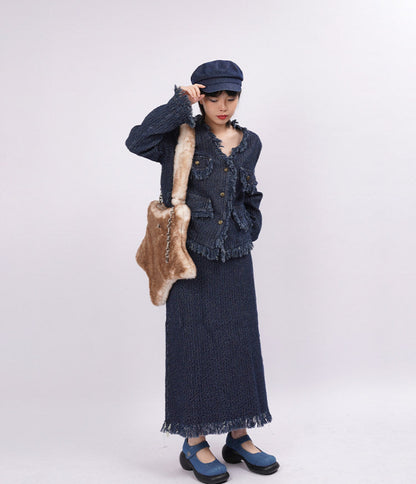 Starry Furry Shoulder Bag NA8404