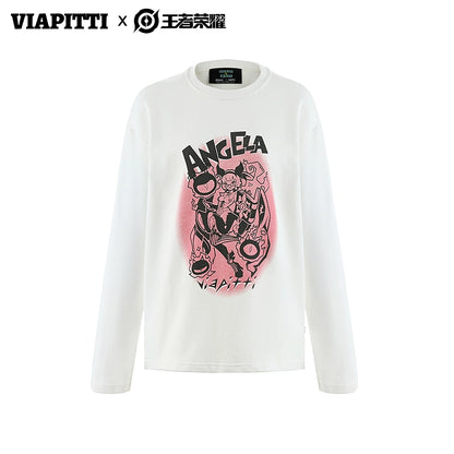 Washed Print Sweatshirt NA5123