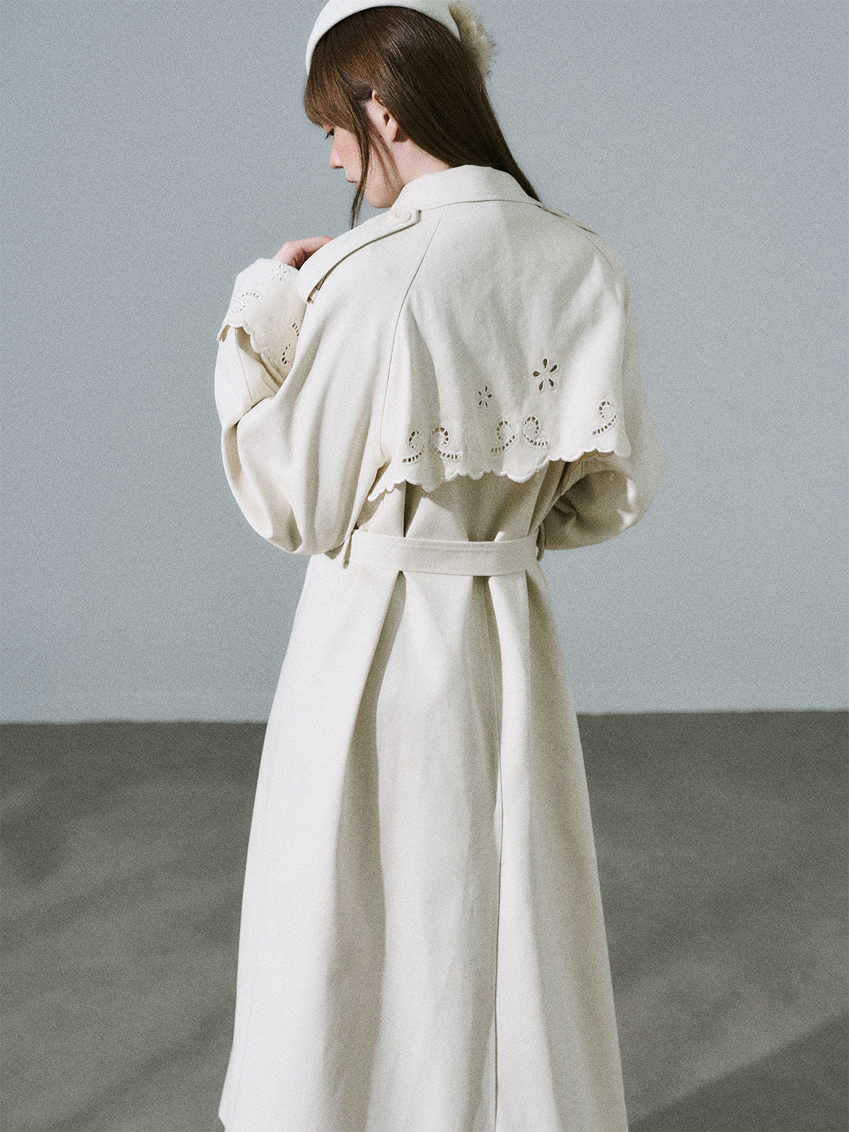 Double-Breasted Trench Coat NA8823