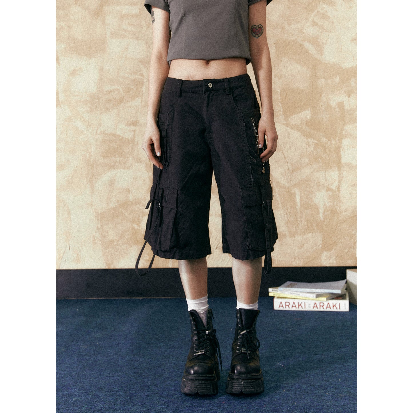 Casual Workwear Straight-Leg Cropped Pants NA2558