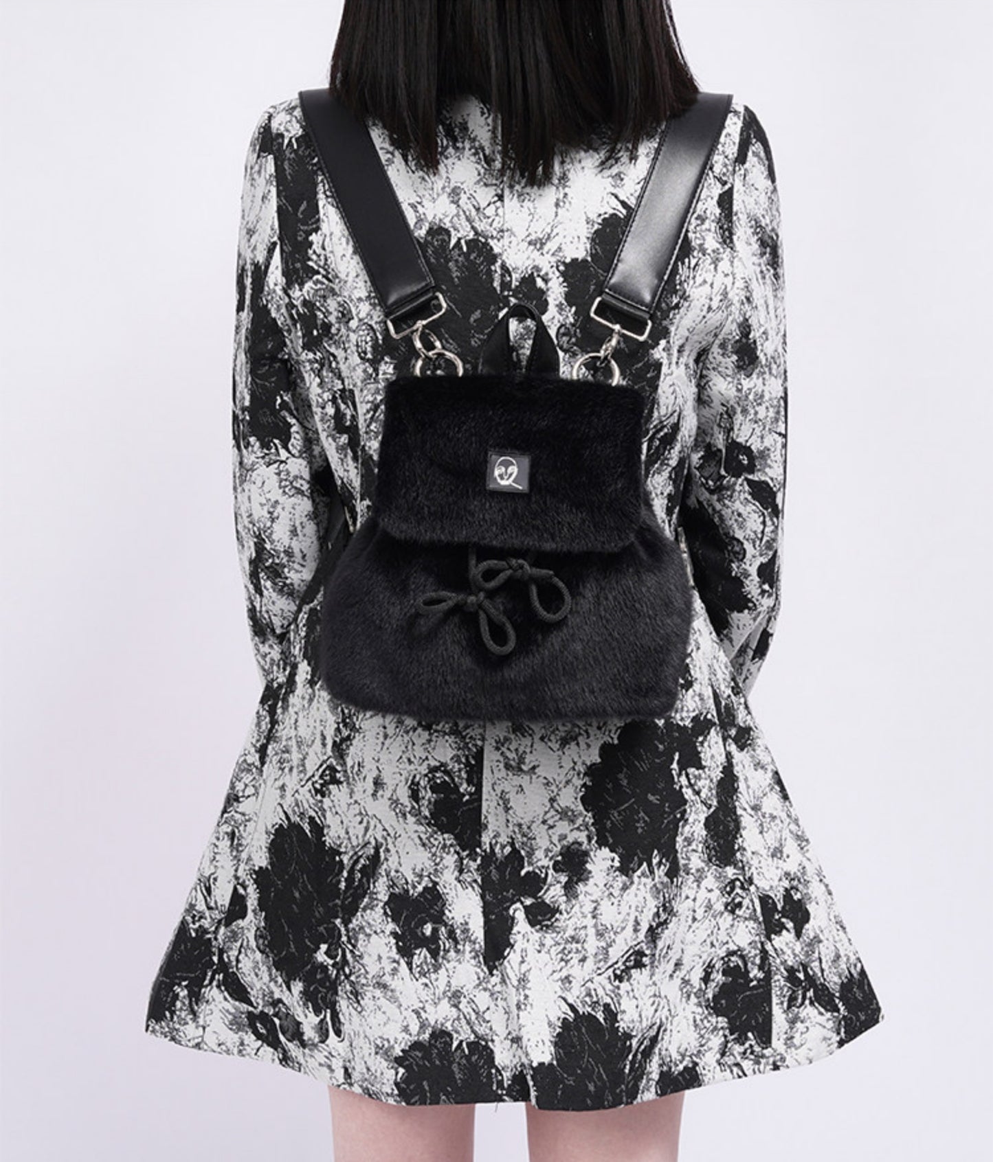 Fake Fur Mini Backpack NA8439