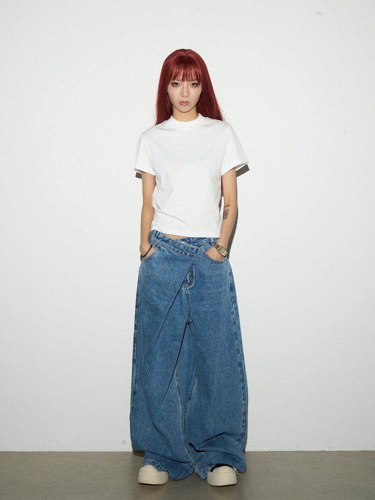 Plain Fitted Short Sleeve T-Shirt NA9178