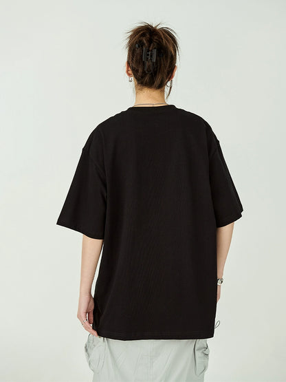 Butterfly Print Oversize Short Sleeve T-Shirt NA2650